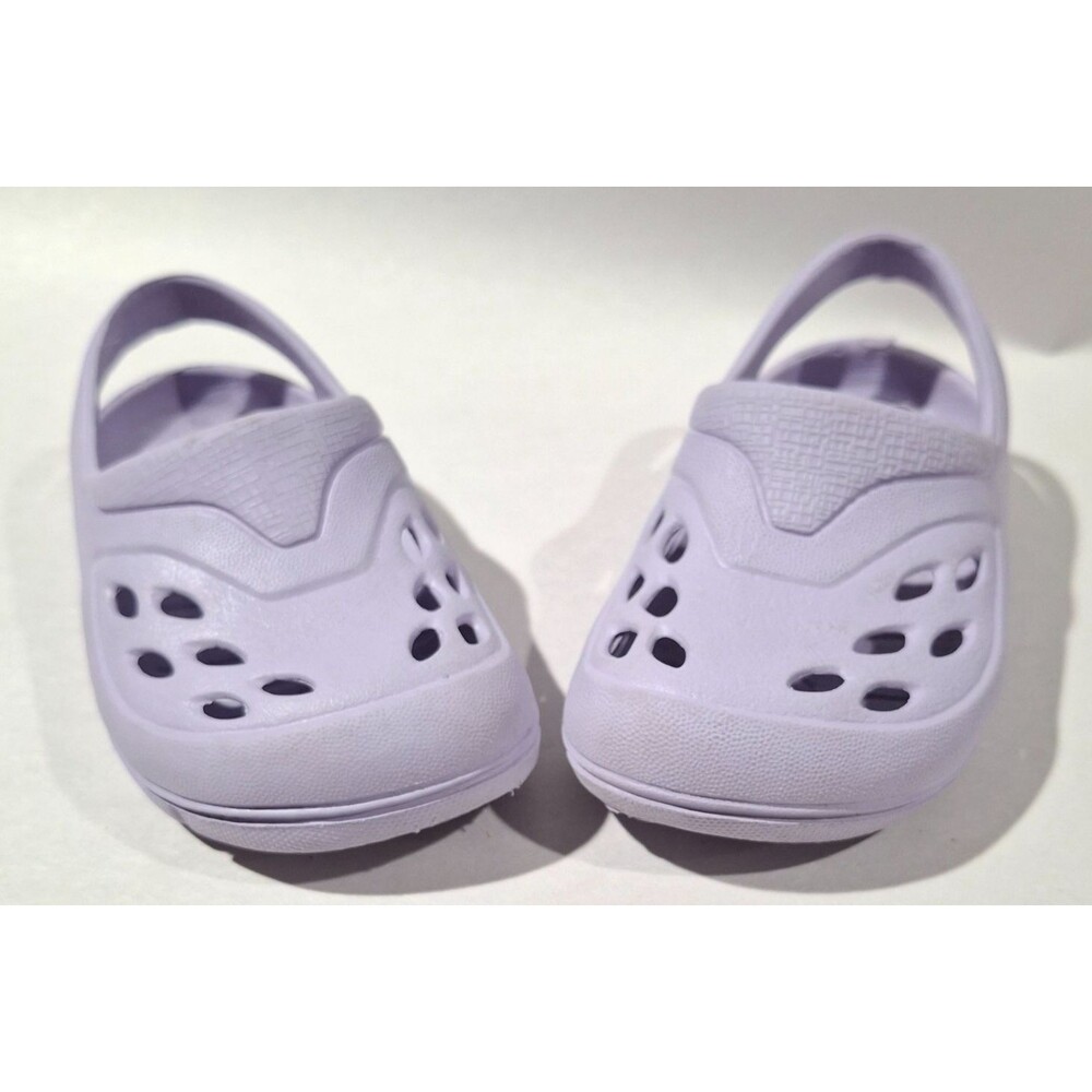 Wonder Nation Toddler Girls USA Clogs Shoes Lilac Purple Size 4 Infant Water